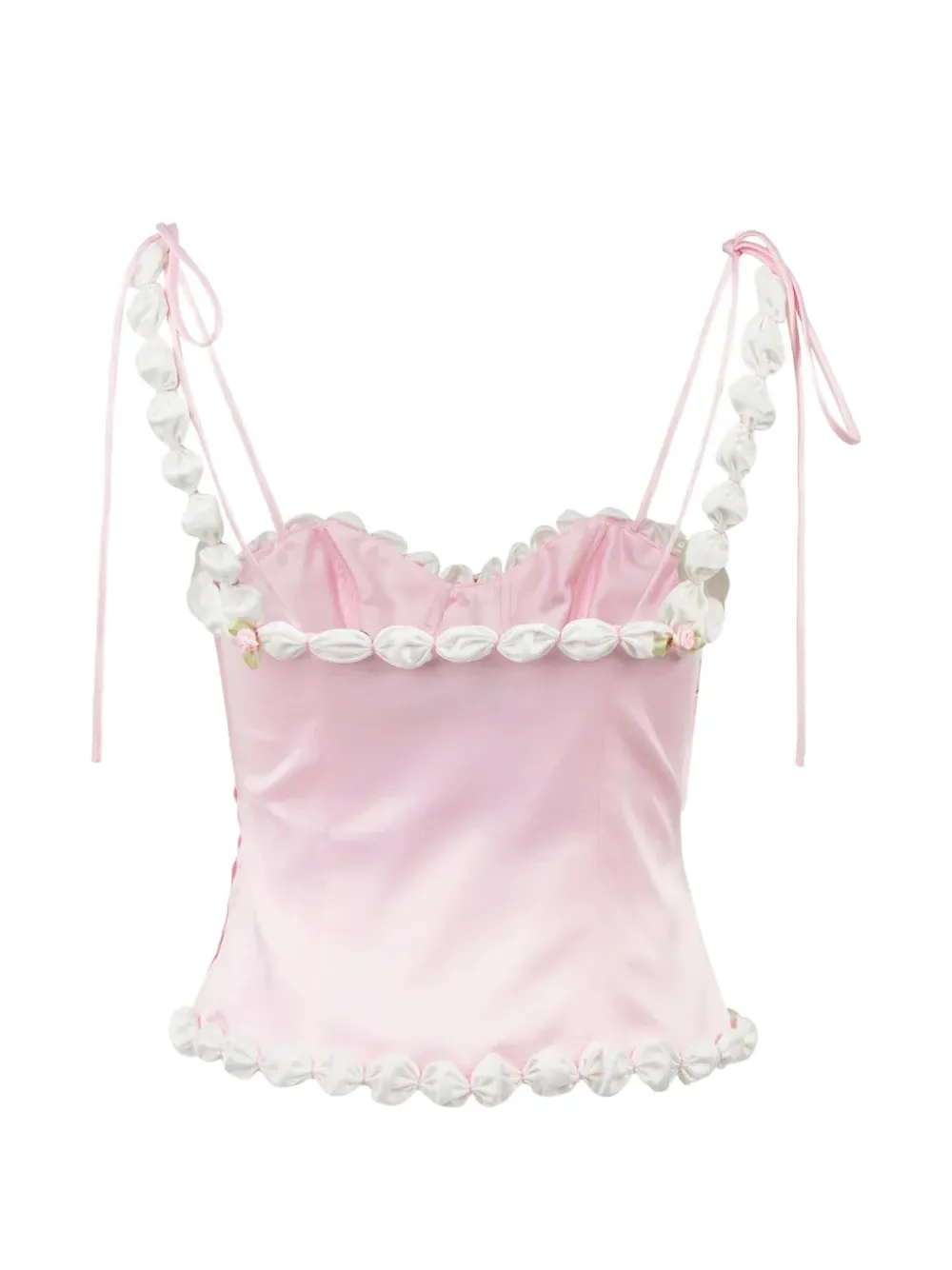 Stolen Stores Cake bustier met rozet detail