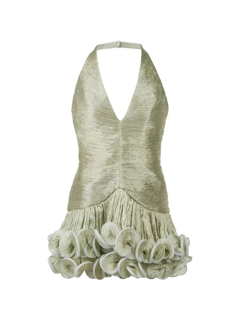 Stolen Stores Ms. Tutu V-neck mini dress - Verde