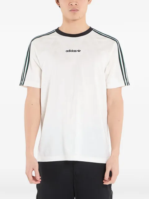 adidas playera con detalle de rayas
