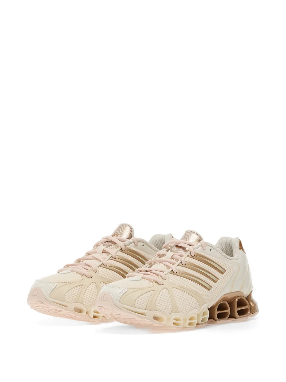 adidas Ghostride logo-detail sneakers - Nude