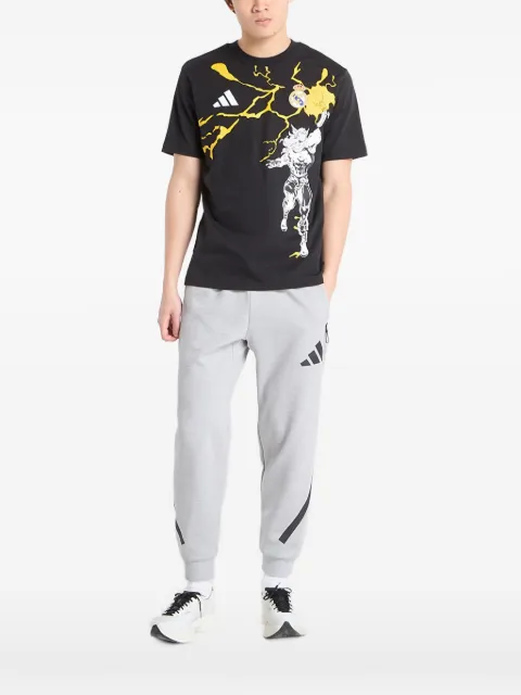 adidas logo-print T-shirt