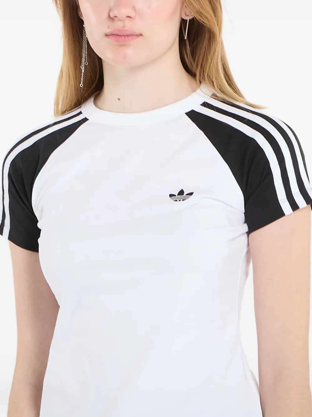 adidas SST katoenen T-shirt Wit
