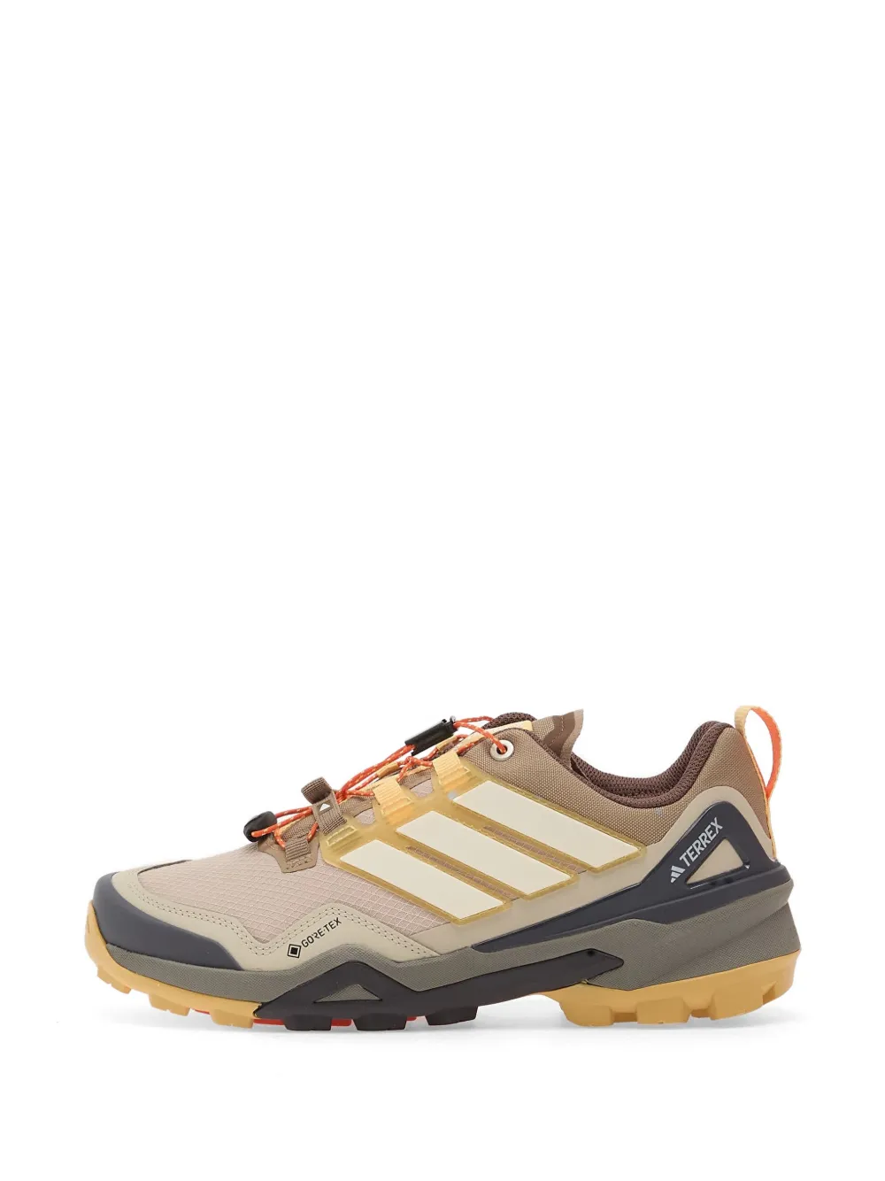 adidas three-stripe hiking sneakers Beige