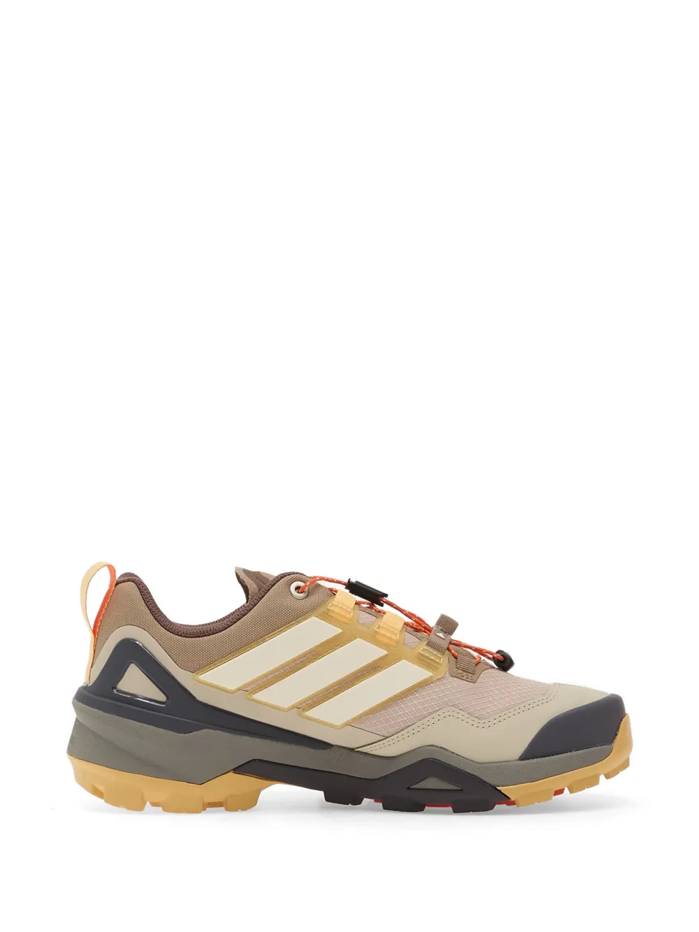 adidas three-stripe hiking sneakers Beige