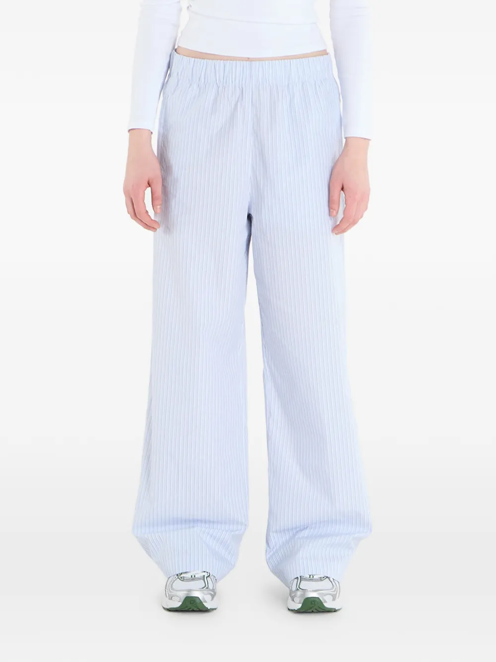 Calvin Klein Jeans Pantaloni a righe - Blu