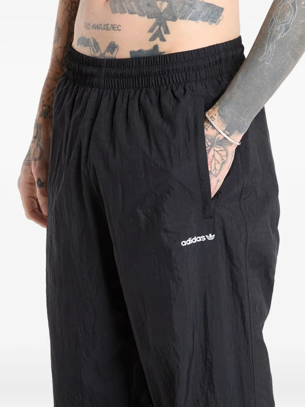 adidas Trainingsbroek met logoprint Zwart
