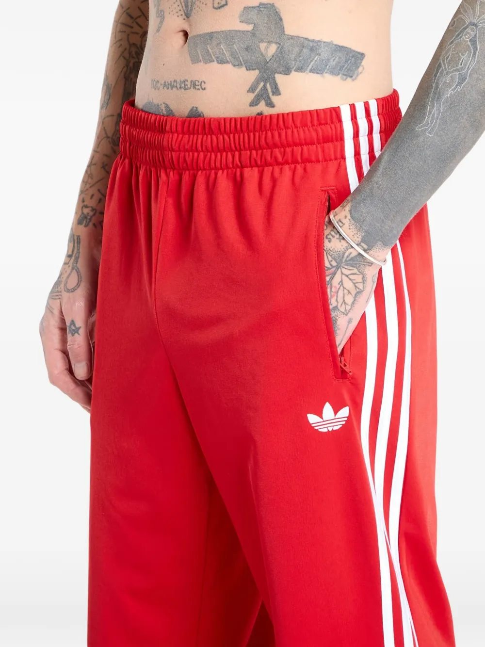  Adidas Firebird Trousers - Red 