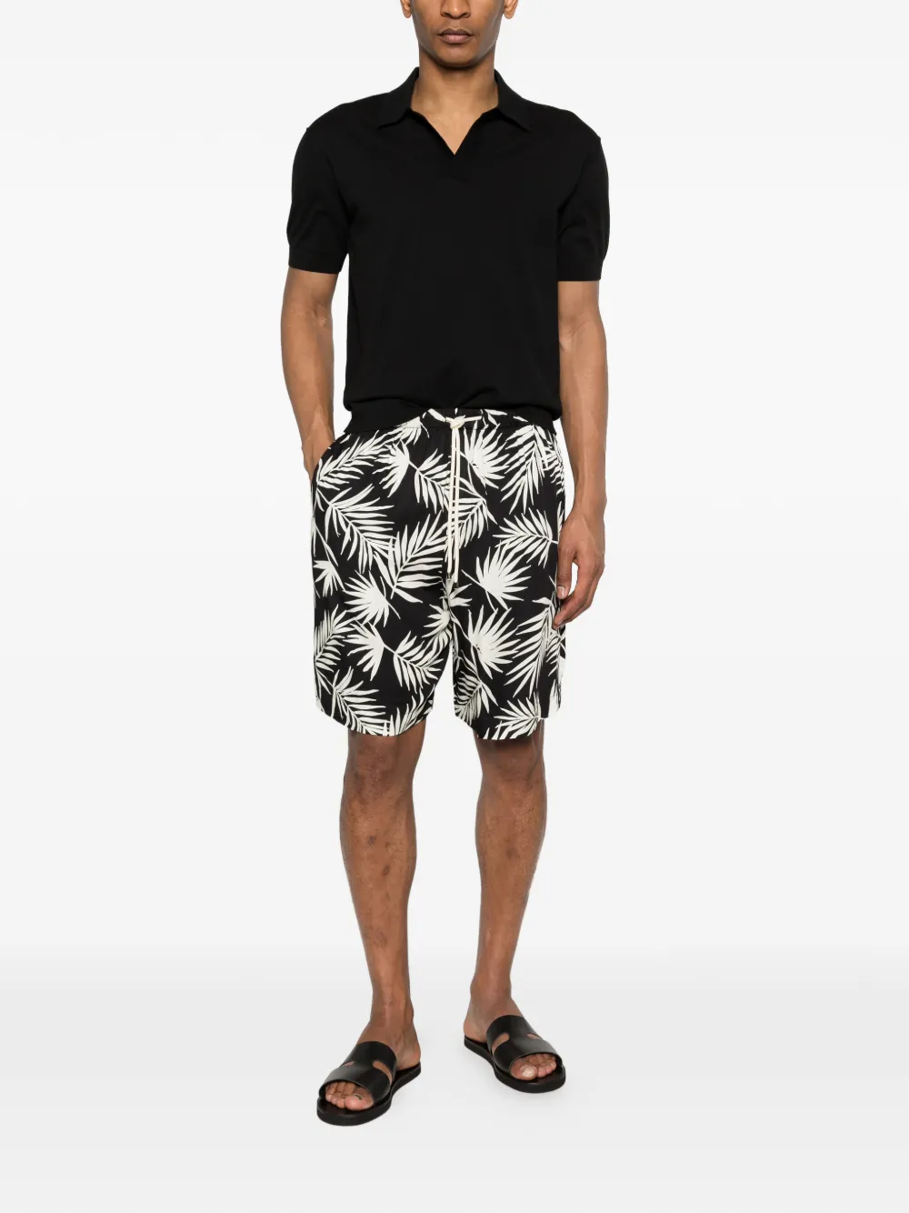 Paolo Pecora open collar T-shirt | T-Shirts