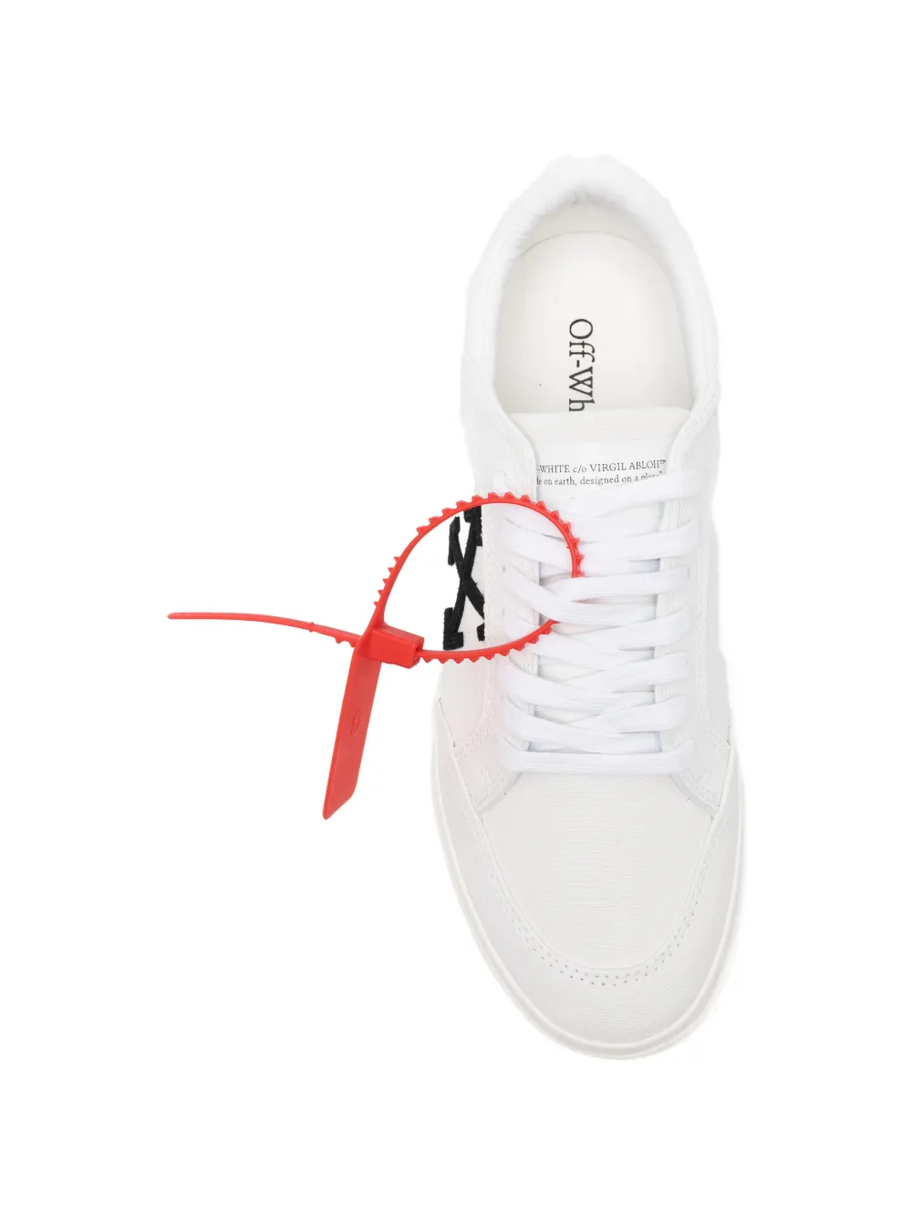 Off-White Vulcanized low-top sneakers Wit