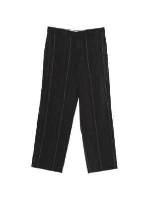 Acne Studios ピンストライプ パンツ | ブルー | FARFETCH JP