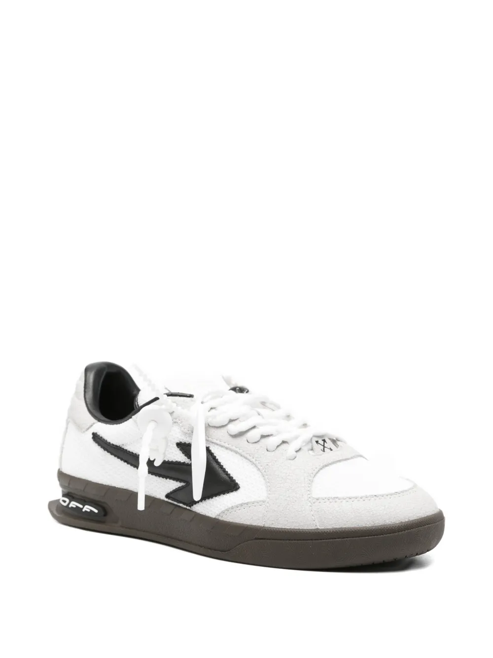 Off-White X Virgil Abloh End of Play lace-up sneakers Wit
