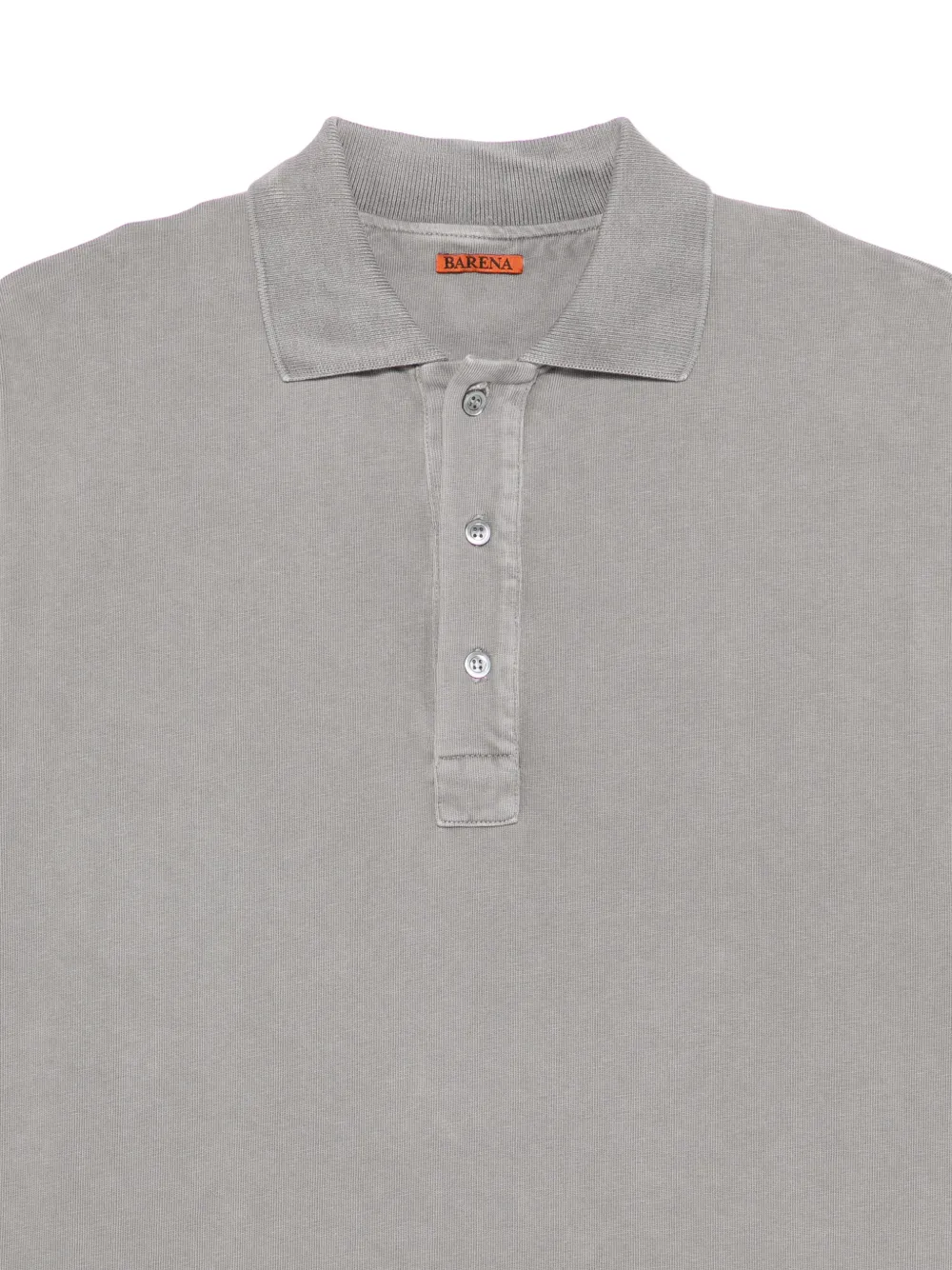  Barena Buttoned Polo Shirt - Grey 