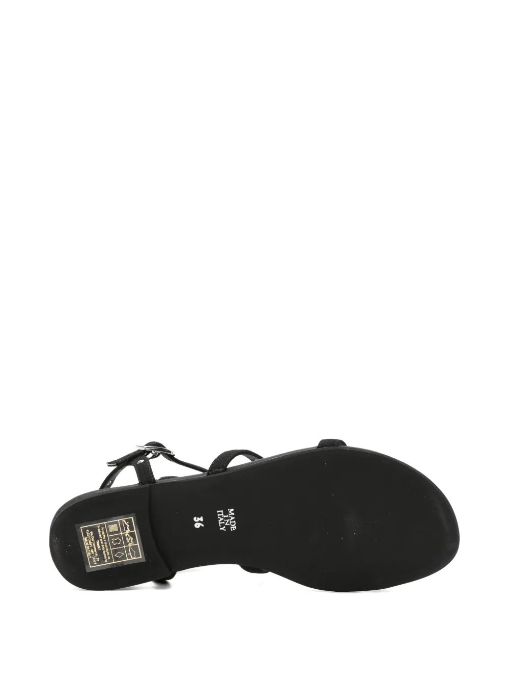 TWINSET Kids Sandalen met bandjes met studs Zwart