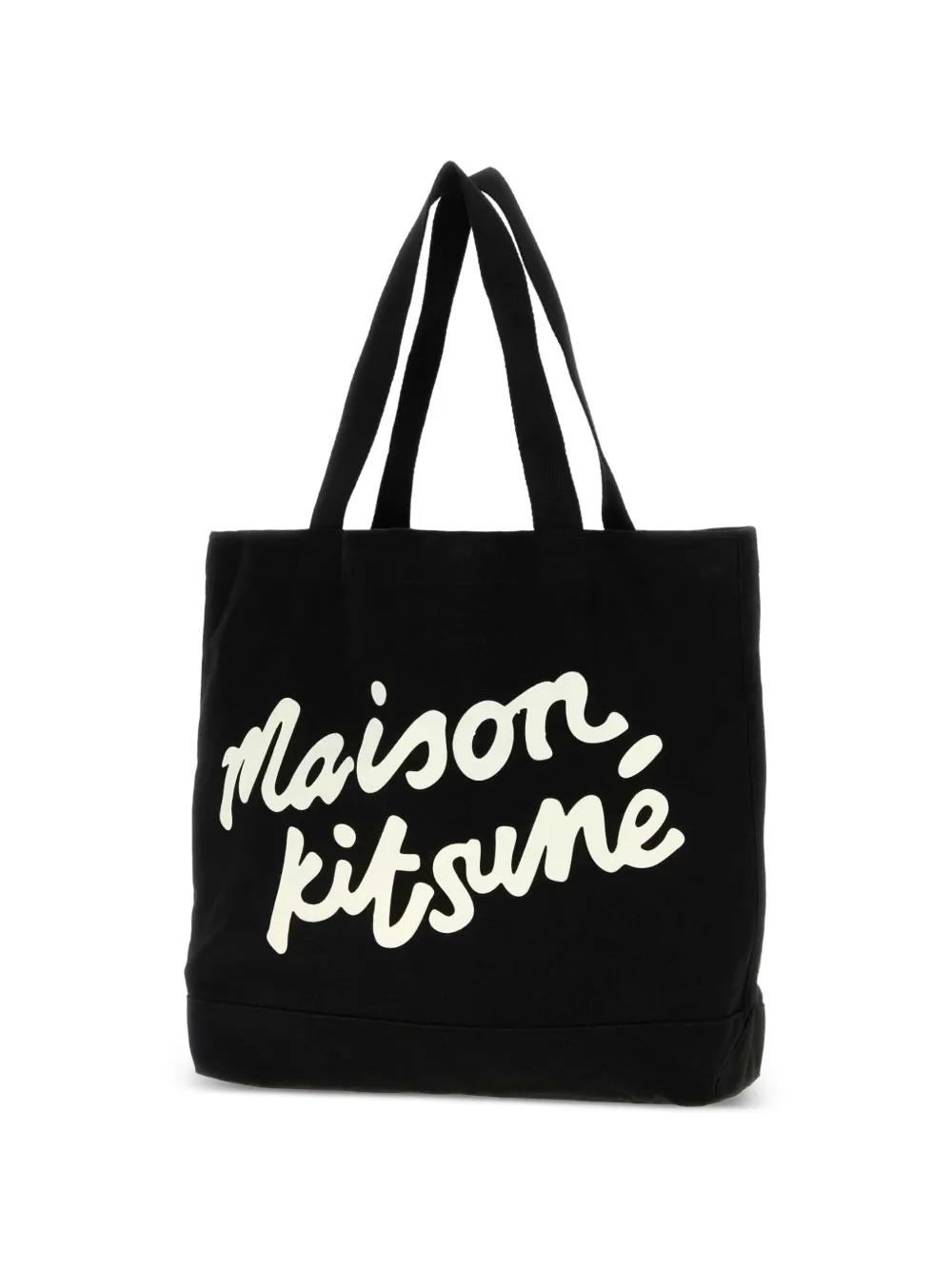 Maison Kitsuné 레터링 로고 토트 백 | 남성