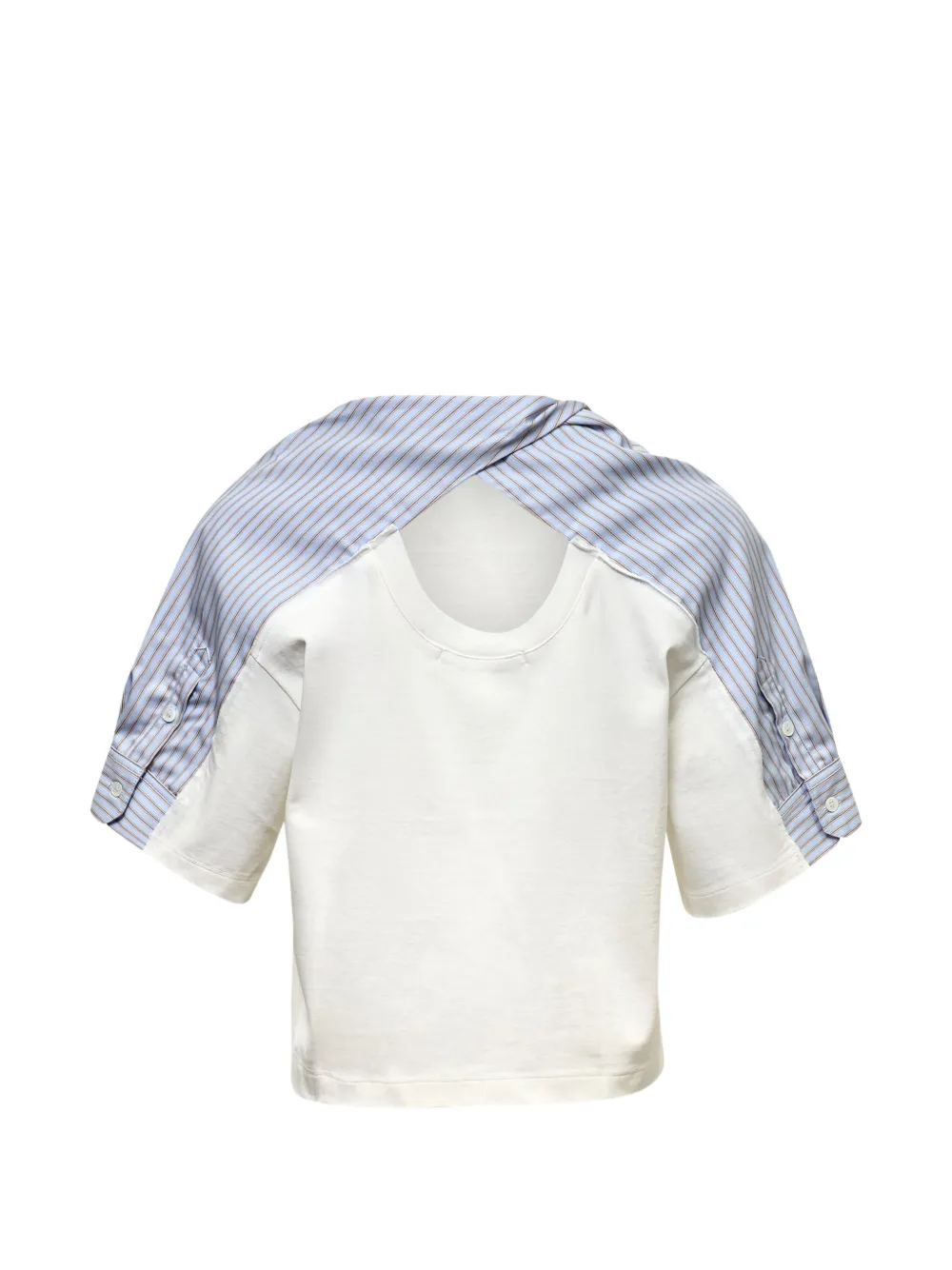 RE CODE twisted striped-back T-shirt | T-Shirts & Jersey Shirts | Image 2