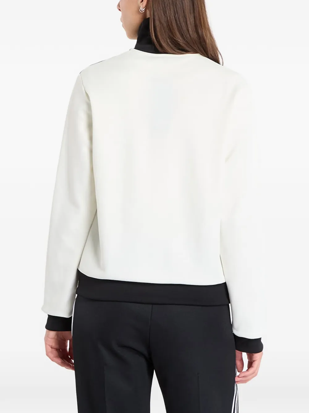 adidas Classic TT sweater met rits Wit
