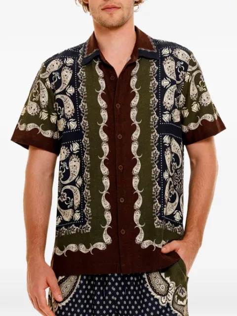 Agua Bendita printed shirt