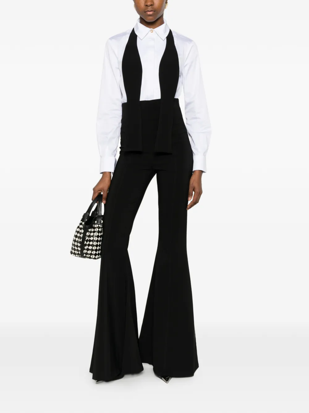  Catalina D'anglade Flared Trousers - Black 