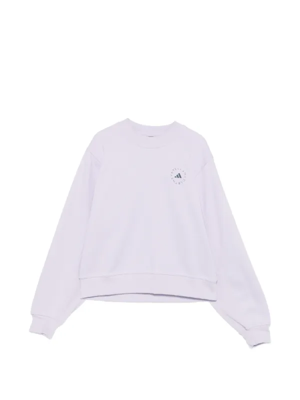Adidas By Stella McCartney ロゴ スウェットシャツ | パープル