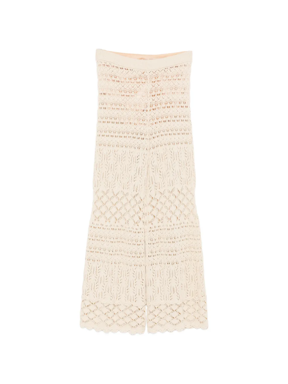 Semicouture crochet trousers - Toni neutri