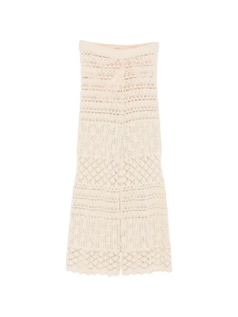 Semicouture pantalones de crochet