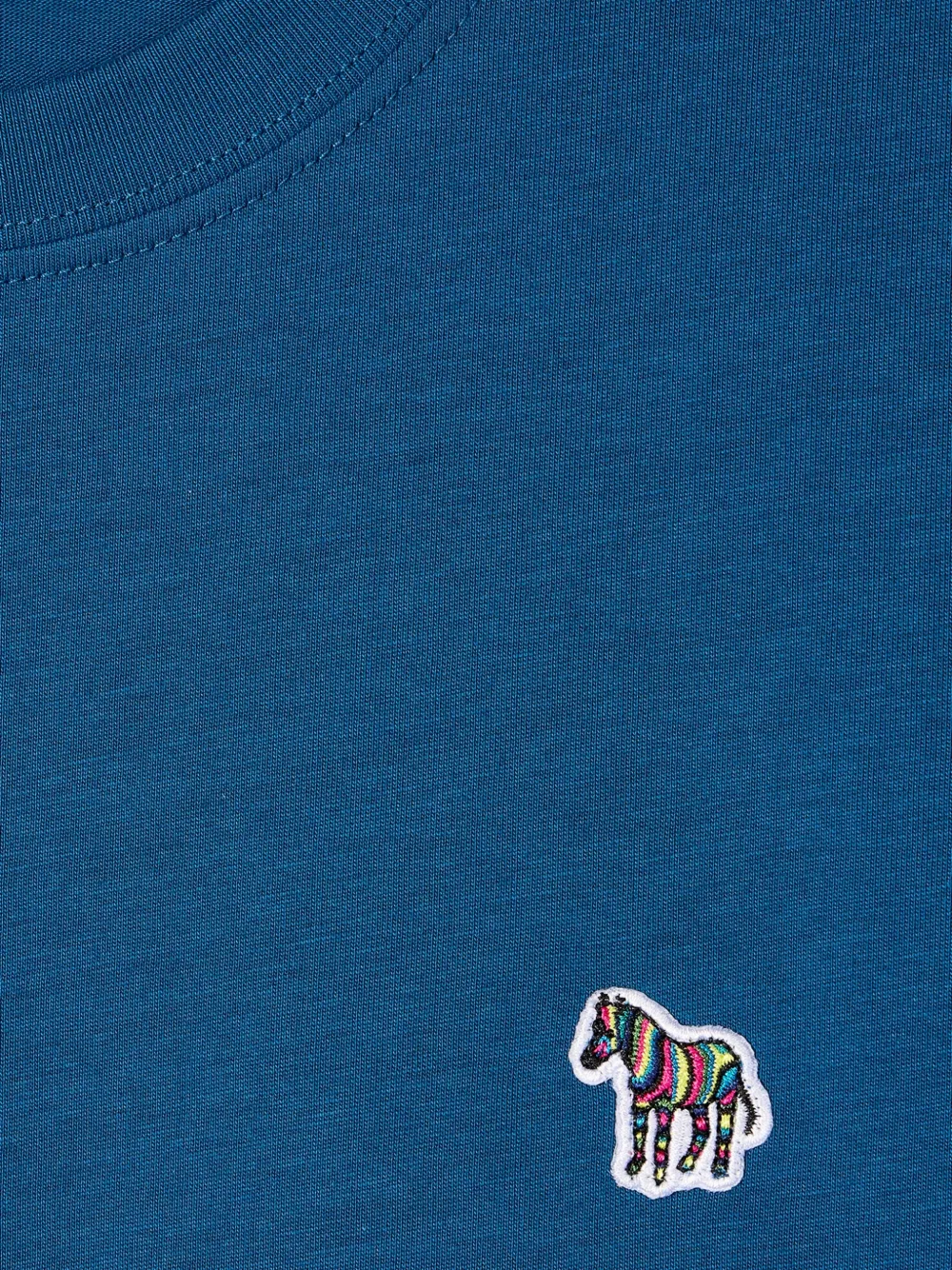 Paul Smith T-shirt met kenmerkend zebrapatroon Blauw