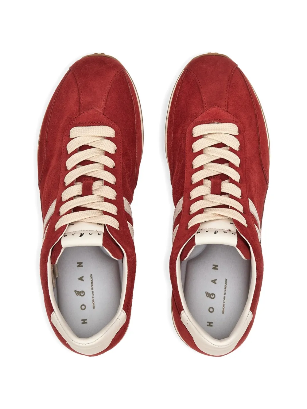 Hogan Sneakers met logo Rood