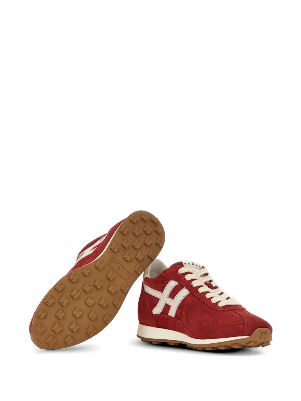 Hogan Sneakers met logo Rood