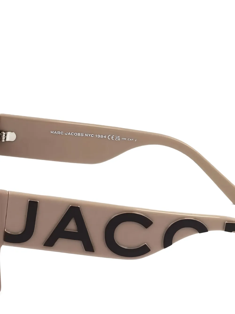 Marc Jacobs Eyewear Zonnebril met vierkant montuur Bruin