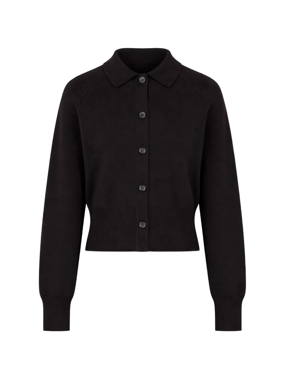 PATRICK ASSARAF buttoned collared cardigan - Nero