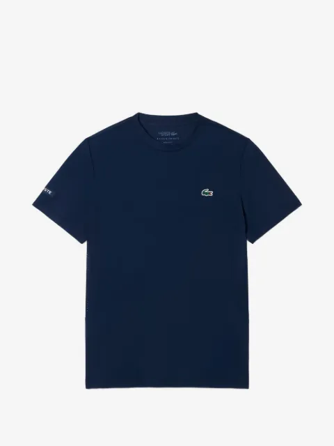 Lacoste T-shirt med rund hals og logotryk