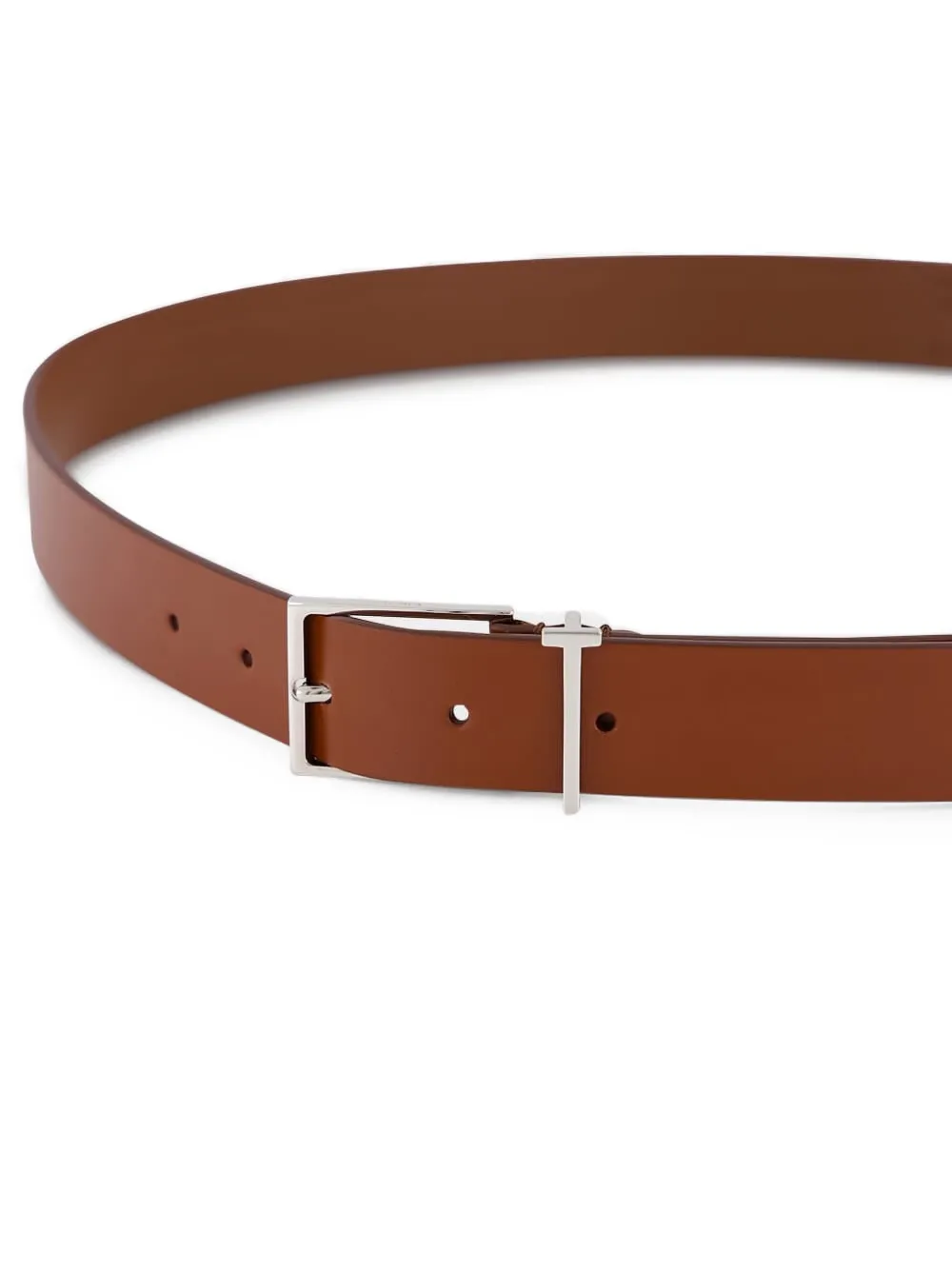 TOM FORD Leren riem Bruin