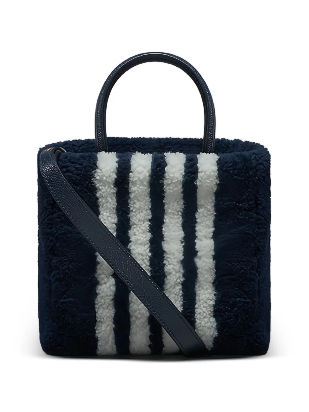 Thom Browne small Book tote bag - Blu