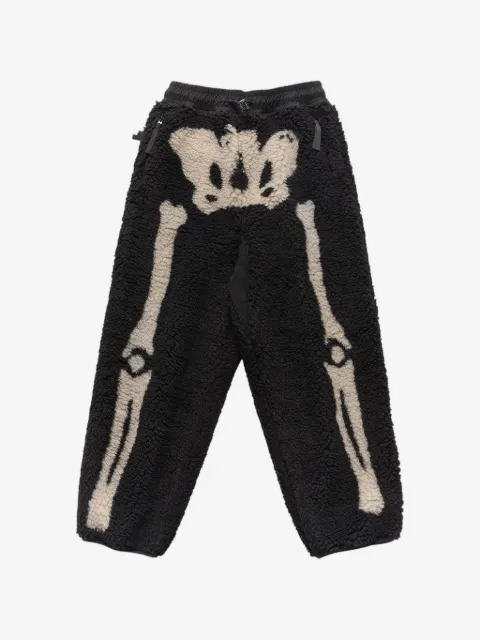 KAPITAL fleece-jacquard track pants