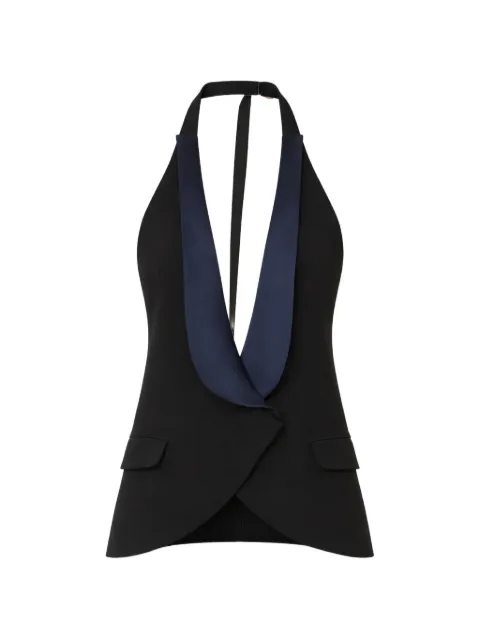 Christopher Esber halterneck pocket vest