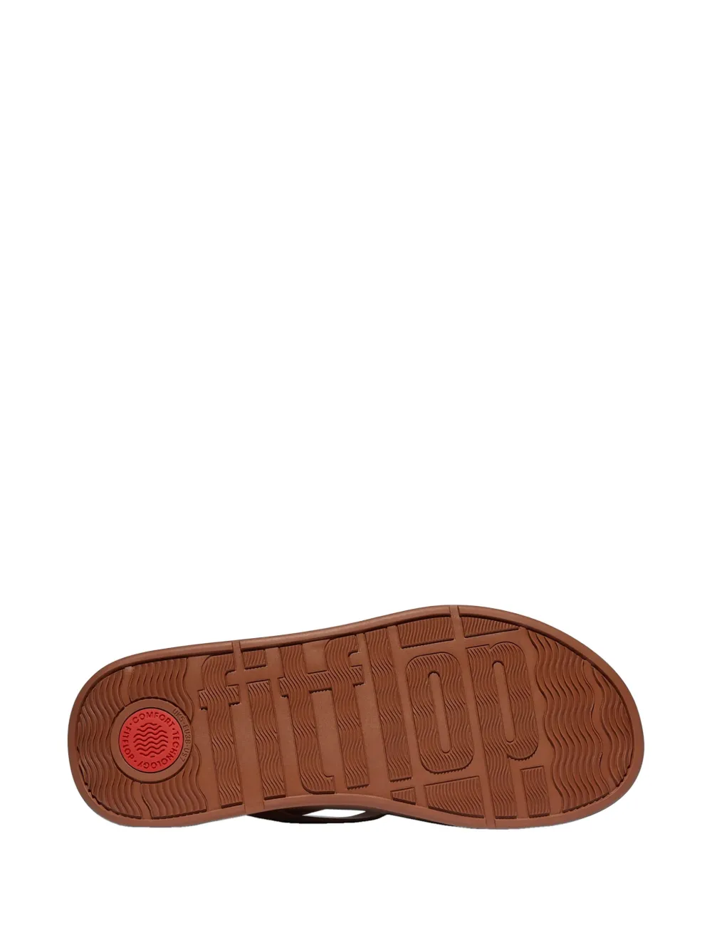 FitFlop F-Mode sandalen met gekruiste bandjes Bruin