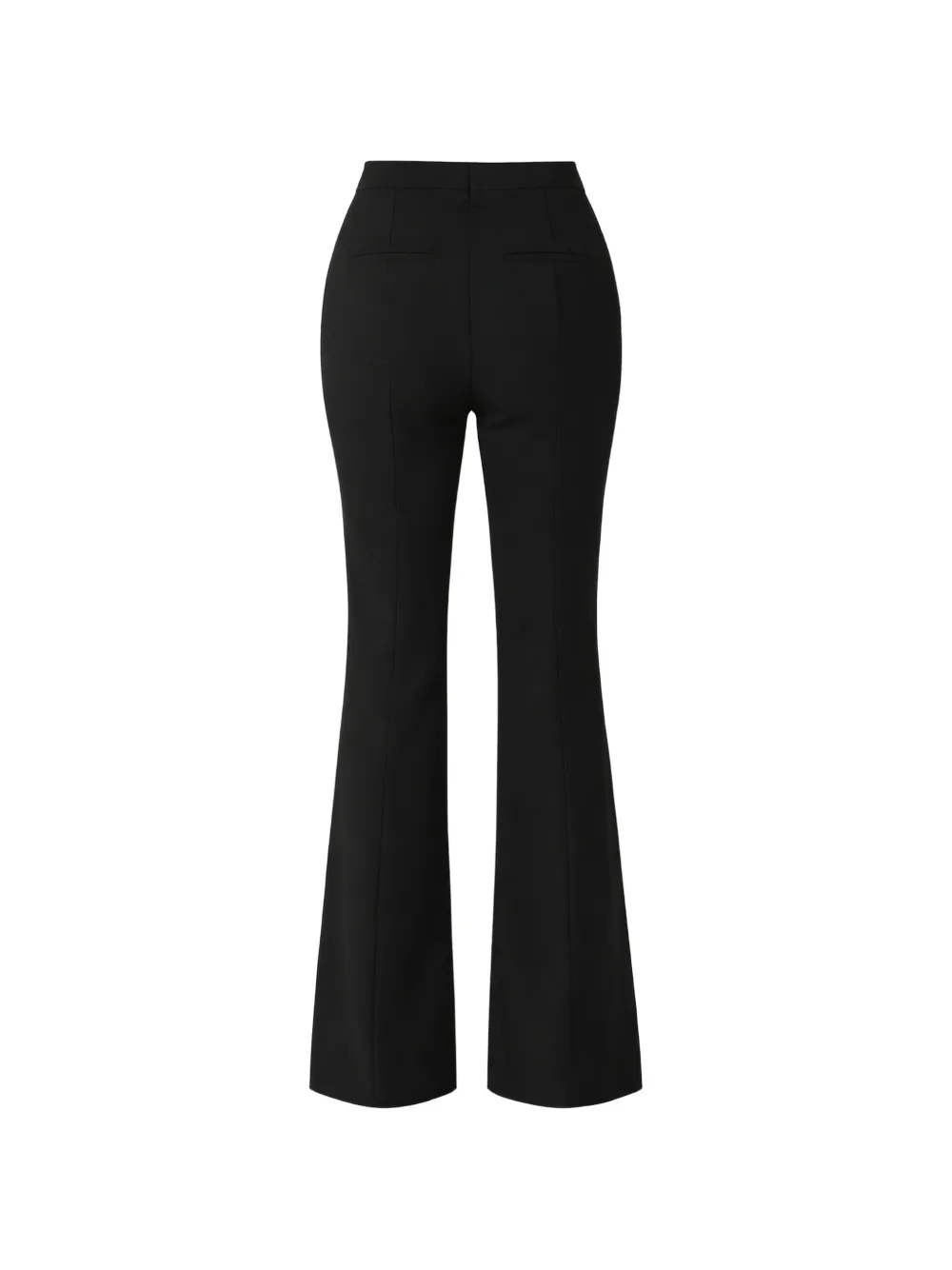 SIMKHAI Kenna Flared Trousers in Black, view 2