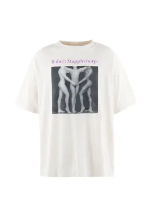 SAINT Mxxxxxx × Robert Mapplethorpe SAINT MXXXXXX x Robert Mapplethorpe graphic-print T-shirt | White