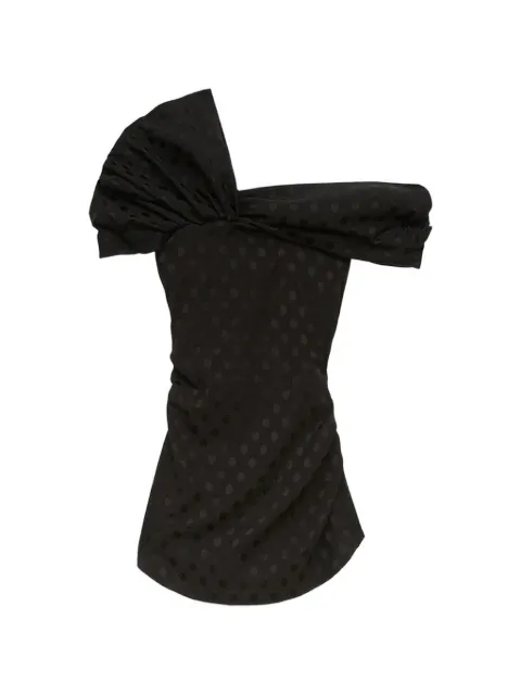 ISABEL MARANT Esen polka-dot draped top