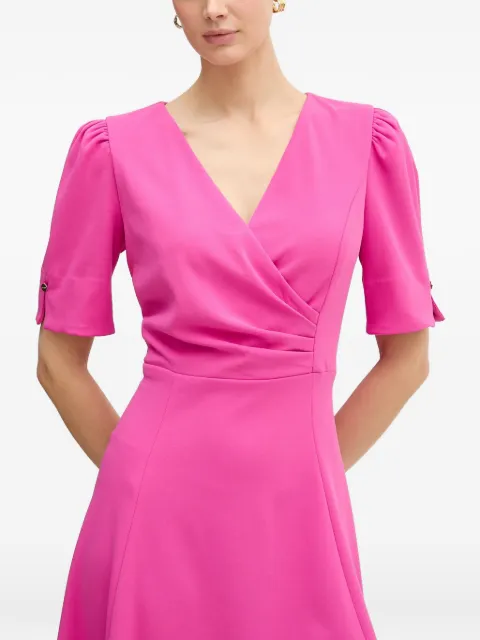 DKNY V-neck short-sleeve dress