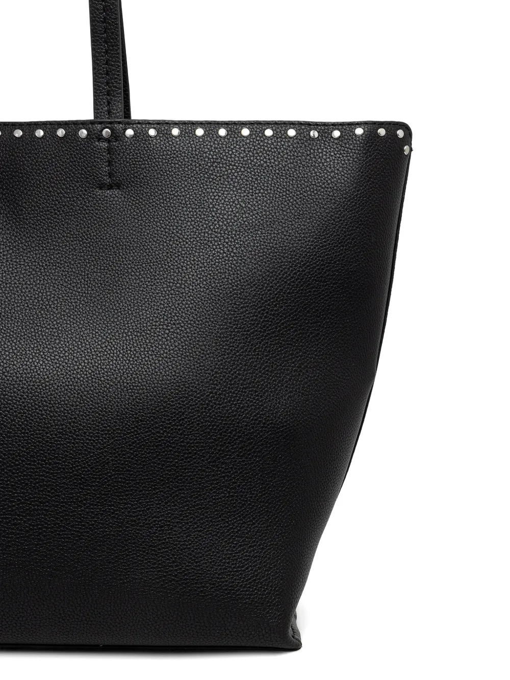 studded-logo tote bag