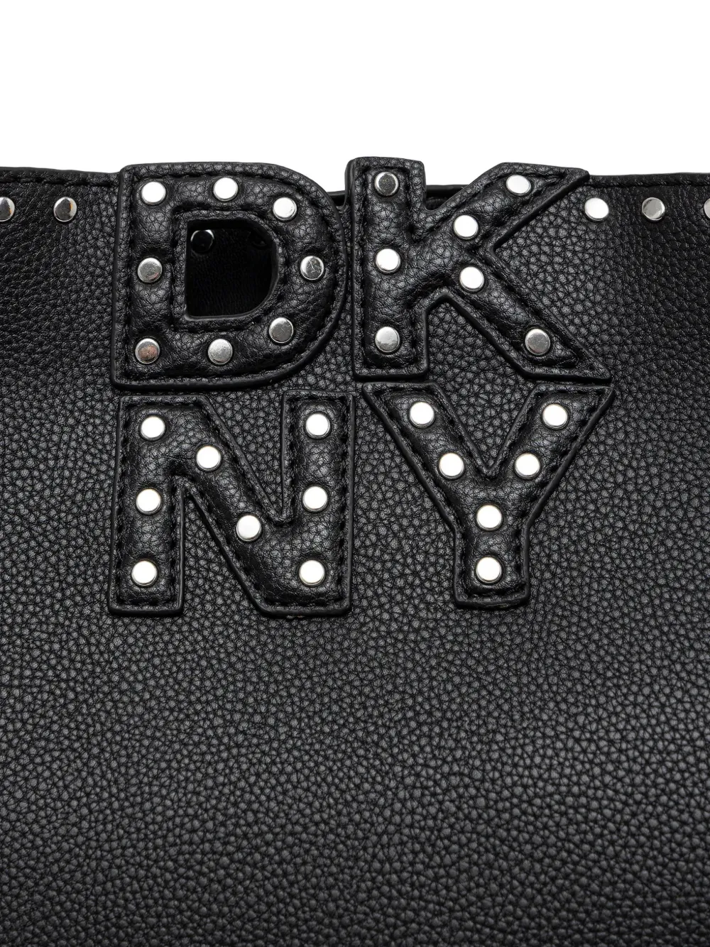 studded-logo tote bag