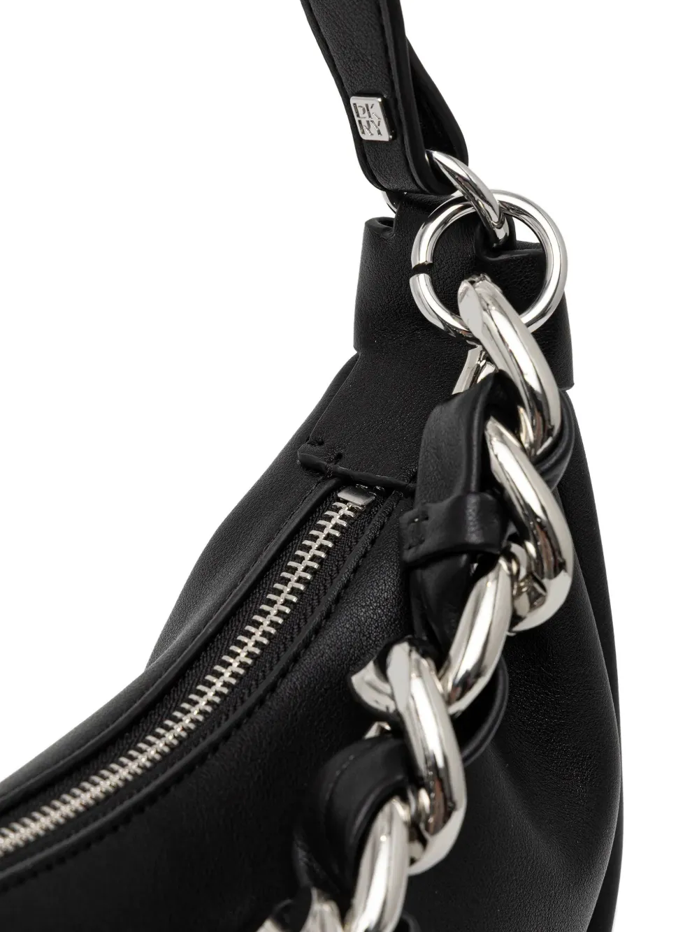 DKNY Schoudertas met ketting Zwart