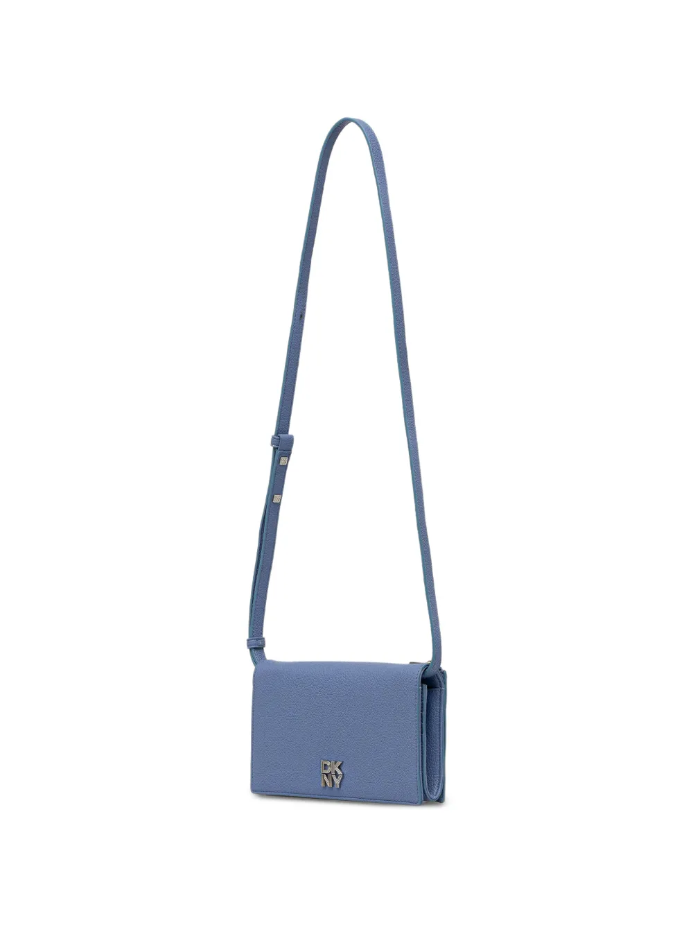  Dkny Logo-plaque Wallet - Blue 