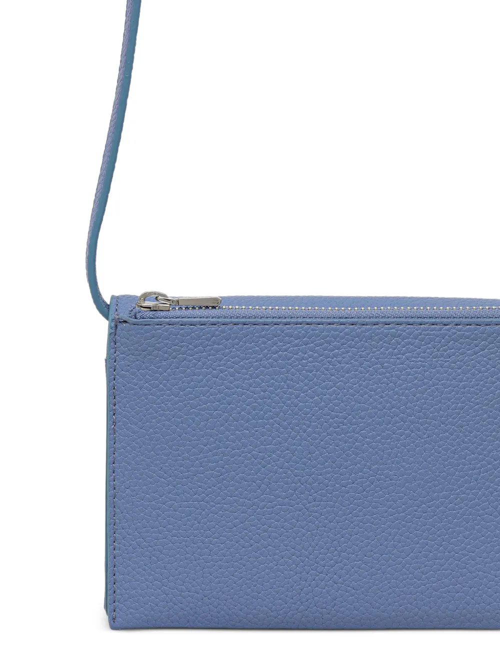  Dkny Logo-plaque Wallet - Blue 
