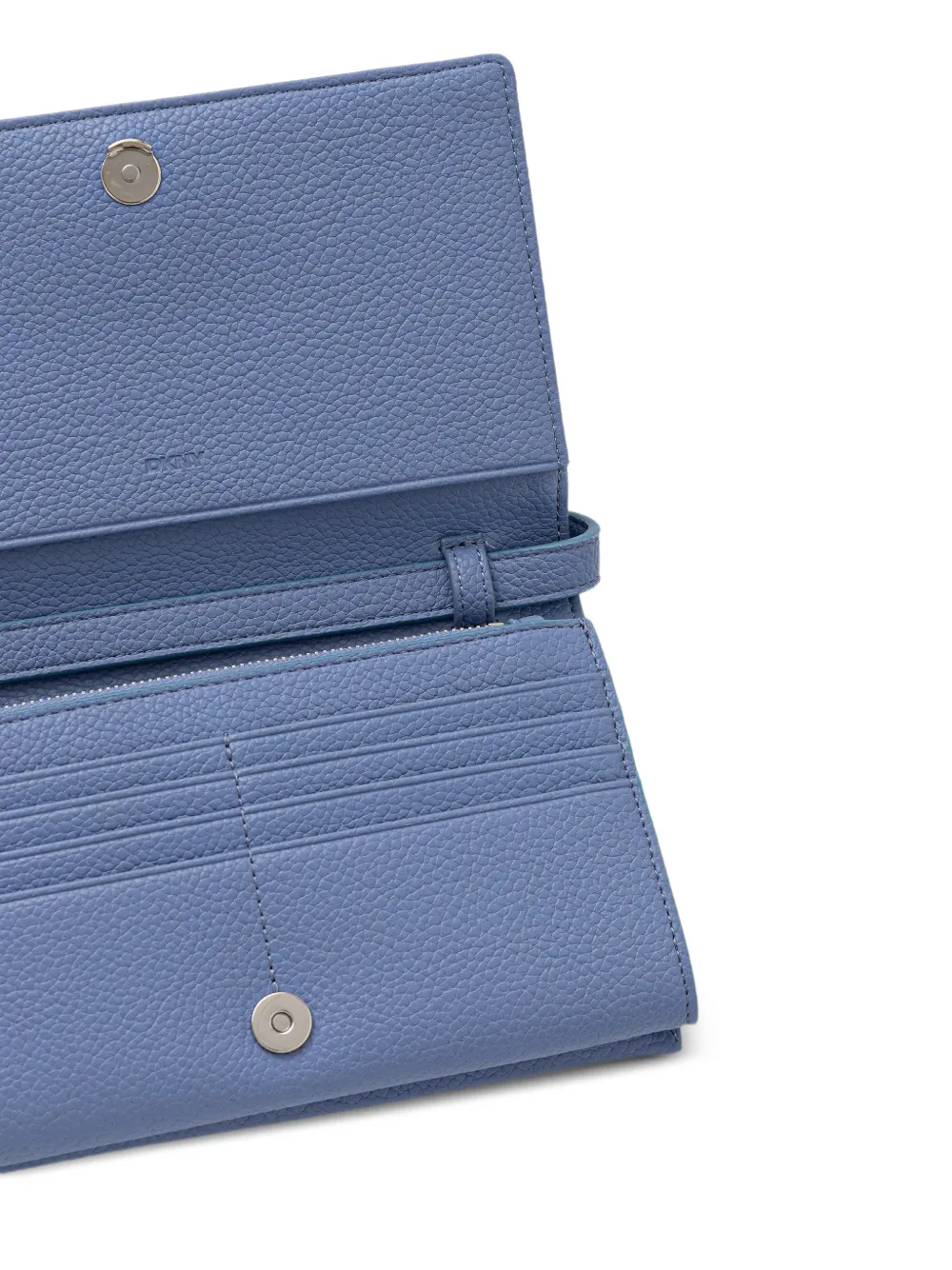DKNY Portemonnee met logoplakkaat Blauw