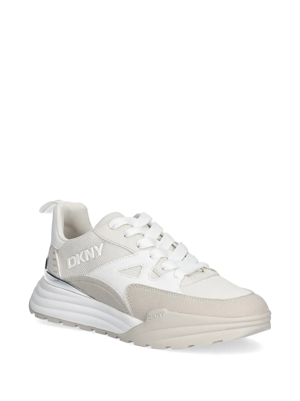 DKNY logo sneakers Wit