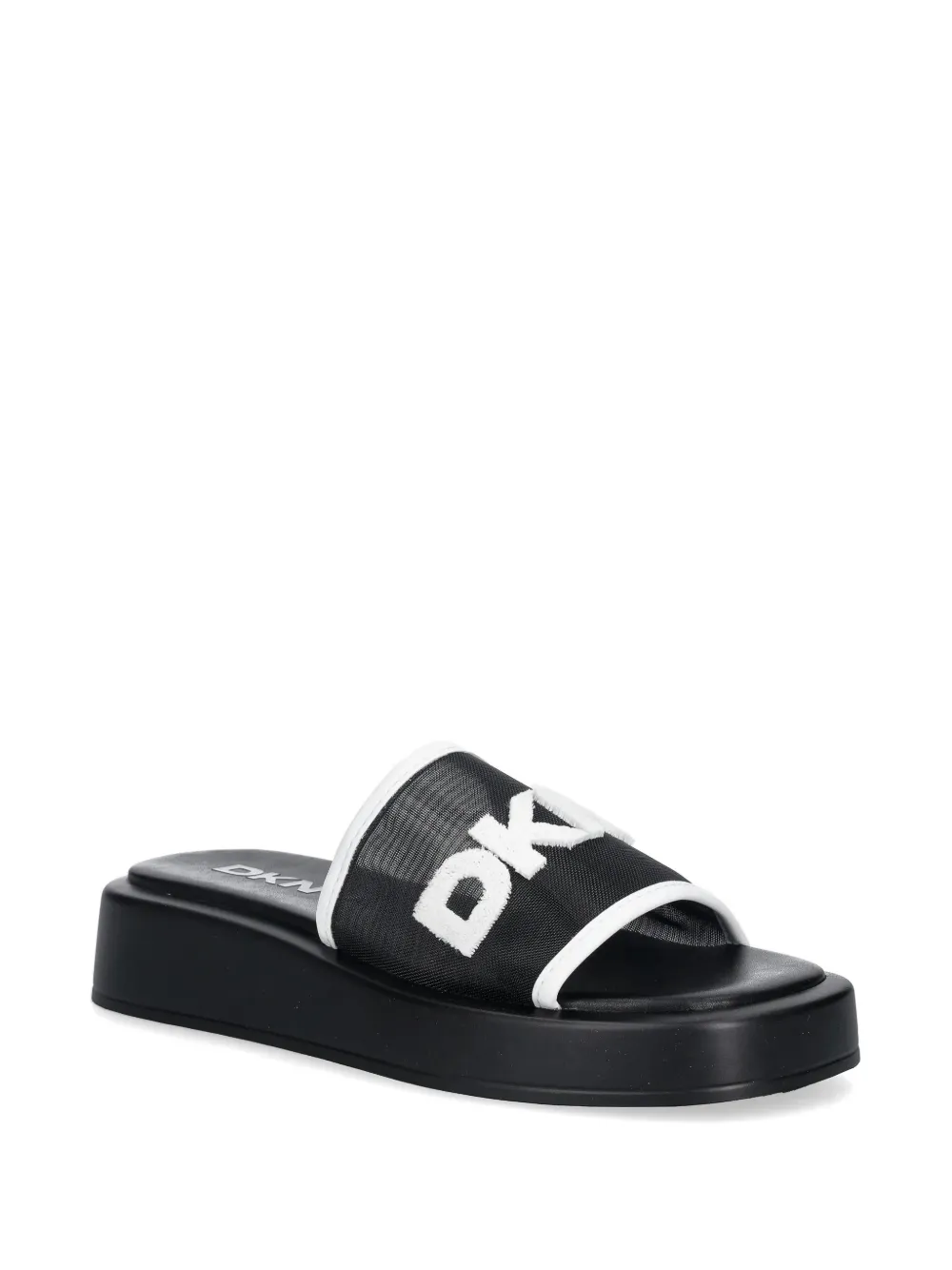 DKNY Slippers met plateauzool Zwart
