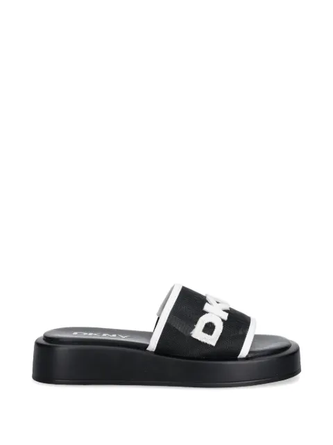 DKNY sandalias con plataforma plana