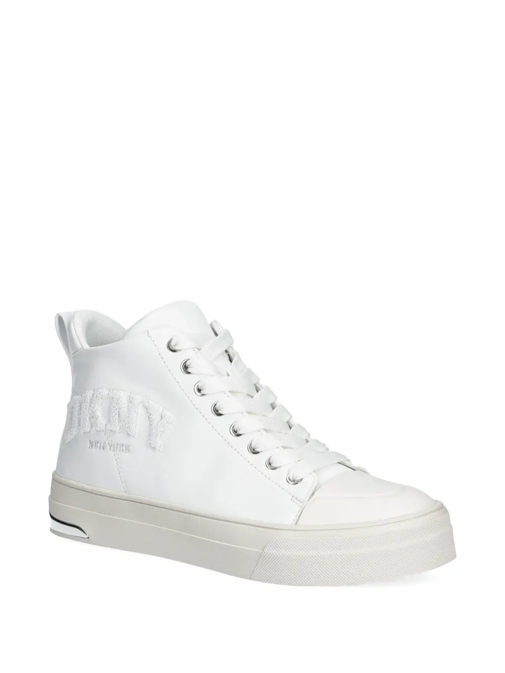 DKNY Yaser sneakers met rits en veters Wit